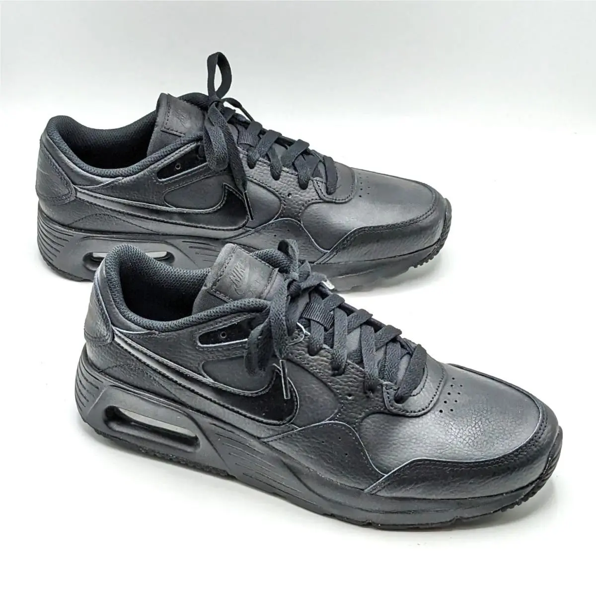 Nike shoes - Nike Air Max SE Leather Athletic Shoes - DH9636-001 - Black 16
