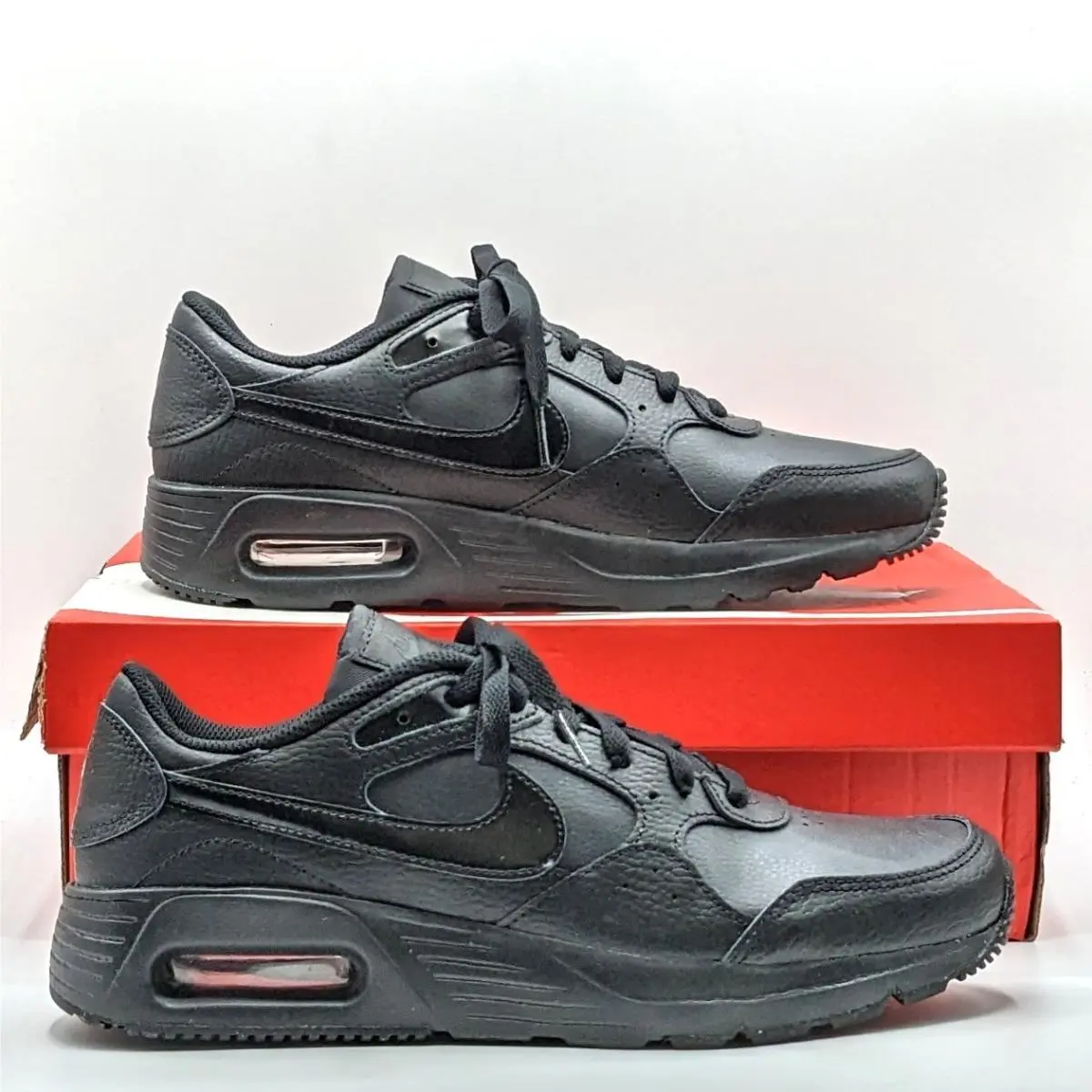 Nike shoes - Nike Air Max SE Leather Athletic Shoes - DH9636-001 - Black 22