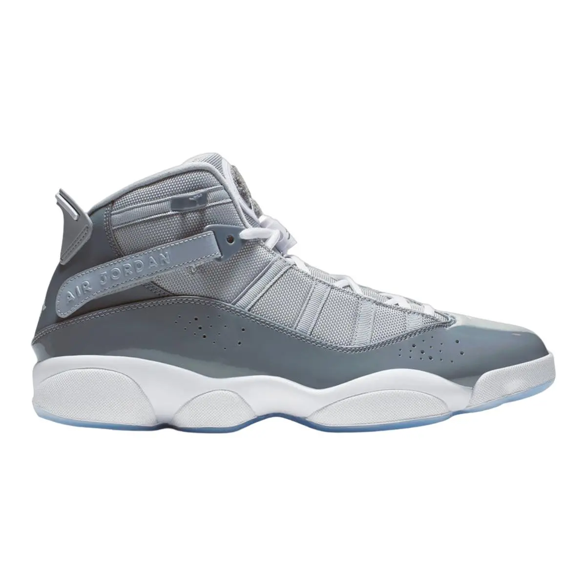 Jordan 6 Rings Comfort Basketball Shoes Sneakers Mens Size 8-14 Cool Grey/White/Wolf Grey by Nike