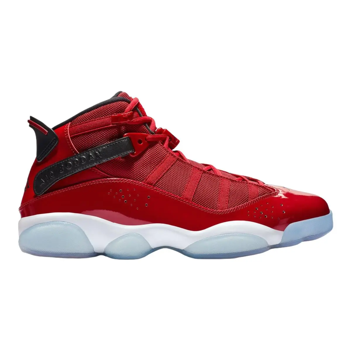 Jordan 6 Rings Comfort Basketball Shoes Sneakers Mens Size 8-14 Gym Red / White / Black by Nike