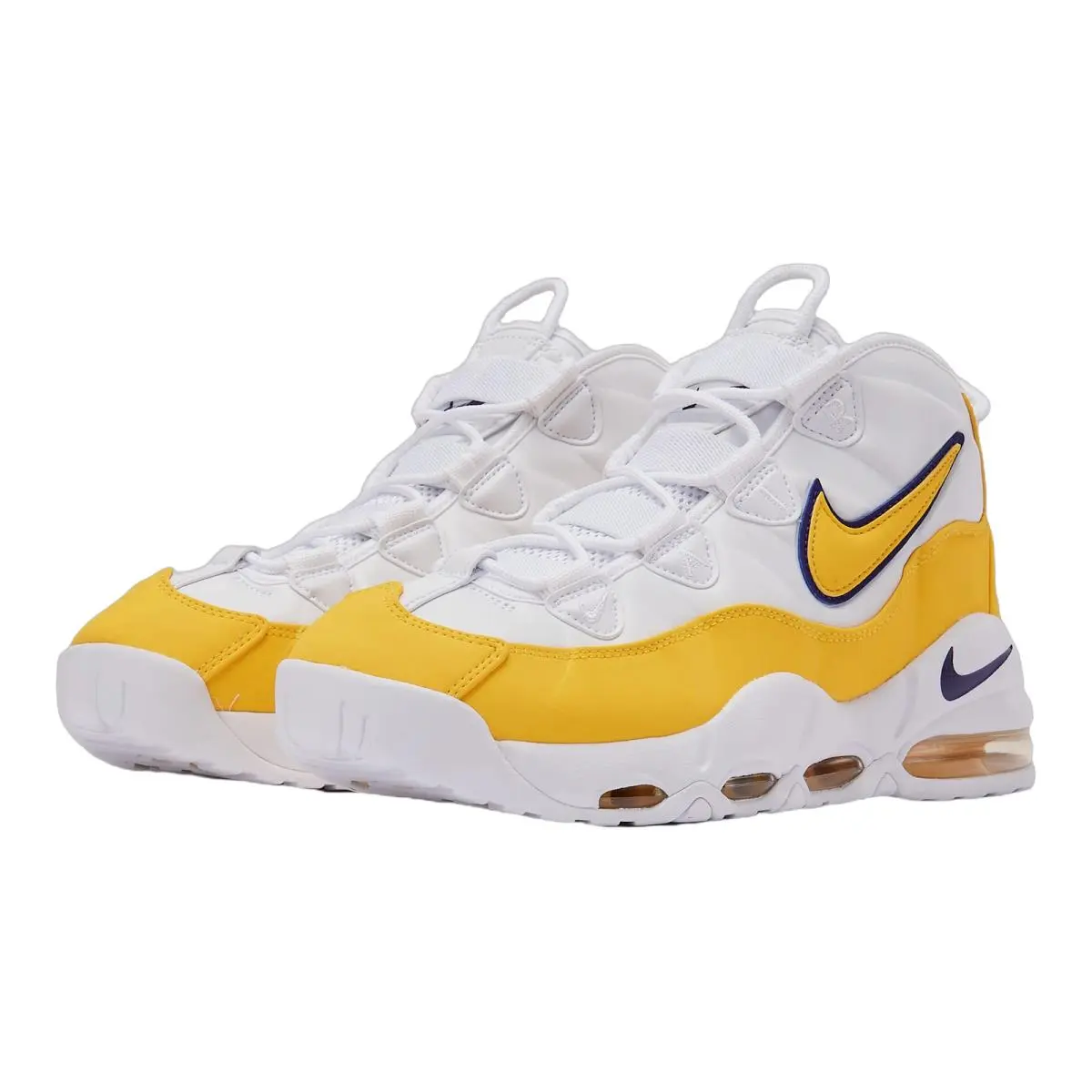 Nike shoes - Nike Air Max Uptempo 95 - CK0892-102 - White/Amarillo/Court Purple 8