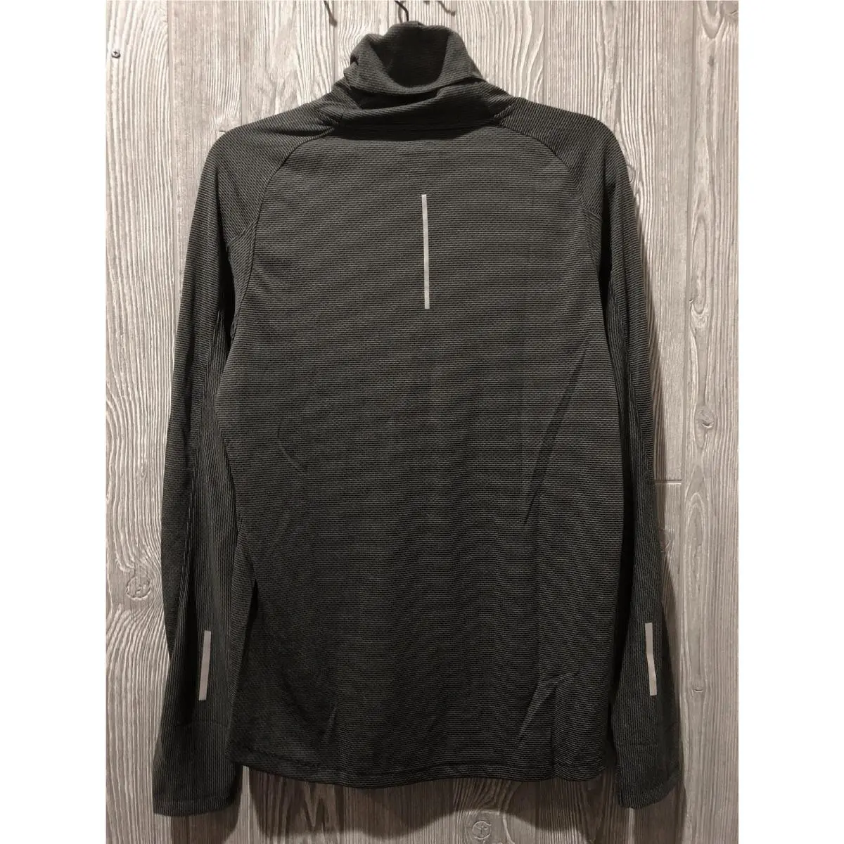 Nike clothing - NIKE AeroReact L/S Cowl Neck Running Training Shirt - 800651 - Black 16