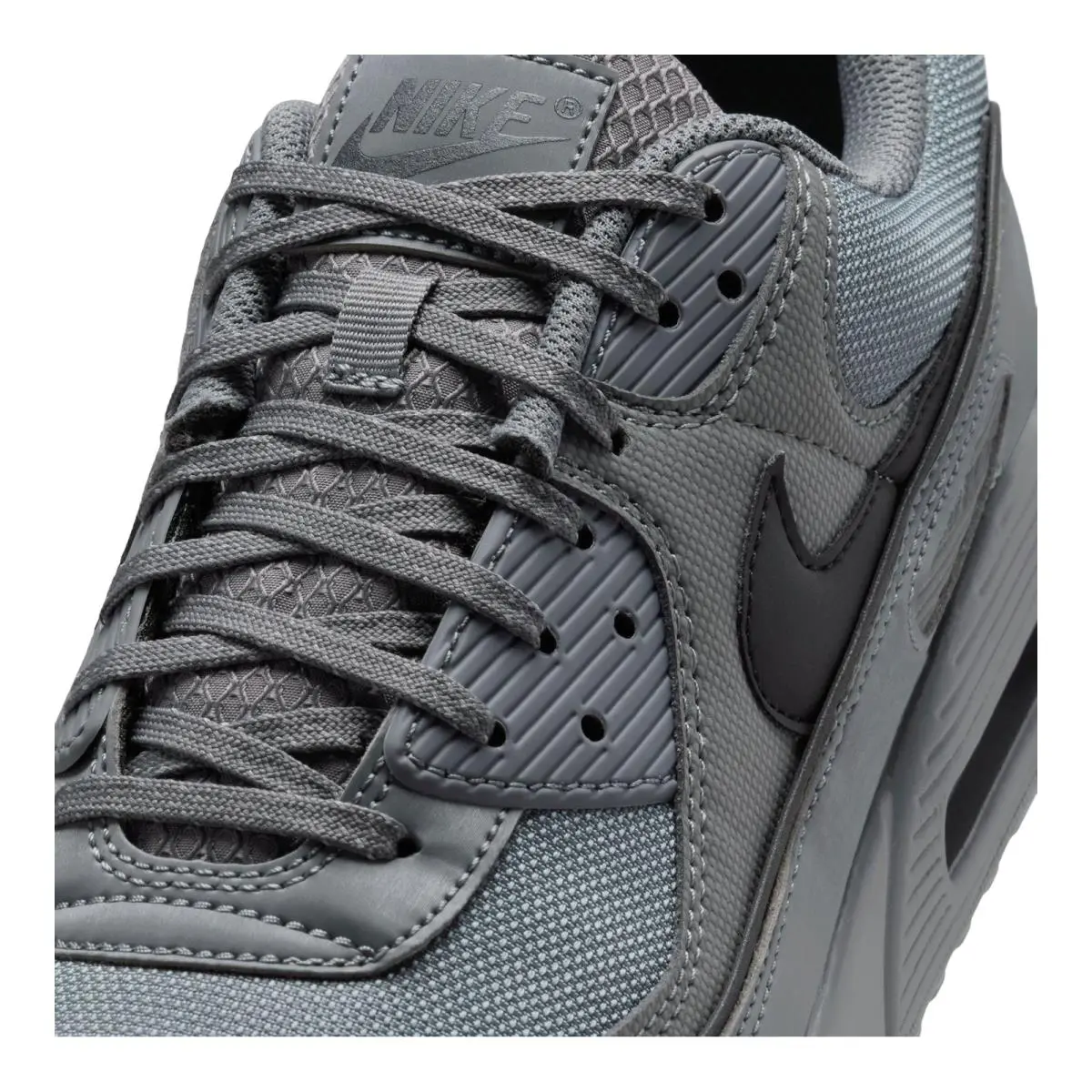 Nike shoes - NIKE Air Max 90 Premium - HV4517-003 - Smoke Grey/Smoke Grey/Black 3