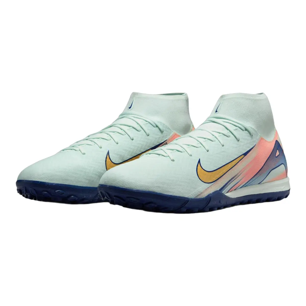 Nike shoes - NIKE Mercurial Superfly 10 Academy MDS TF - FZ1382-300 - Barely Green/Metallic Gold 1
