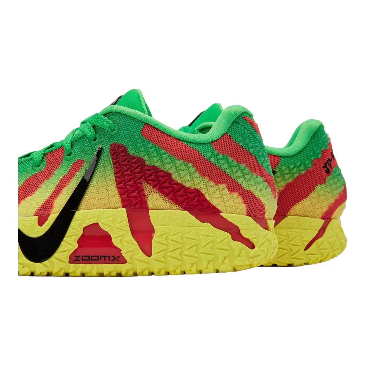 Nike shoes - Nike Ja 3 Explorer - Explorer - IU7240-300 - Green Spark/Black/University Red/Dynamic Yellow 12