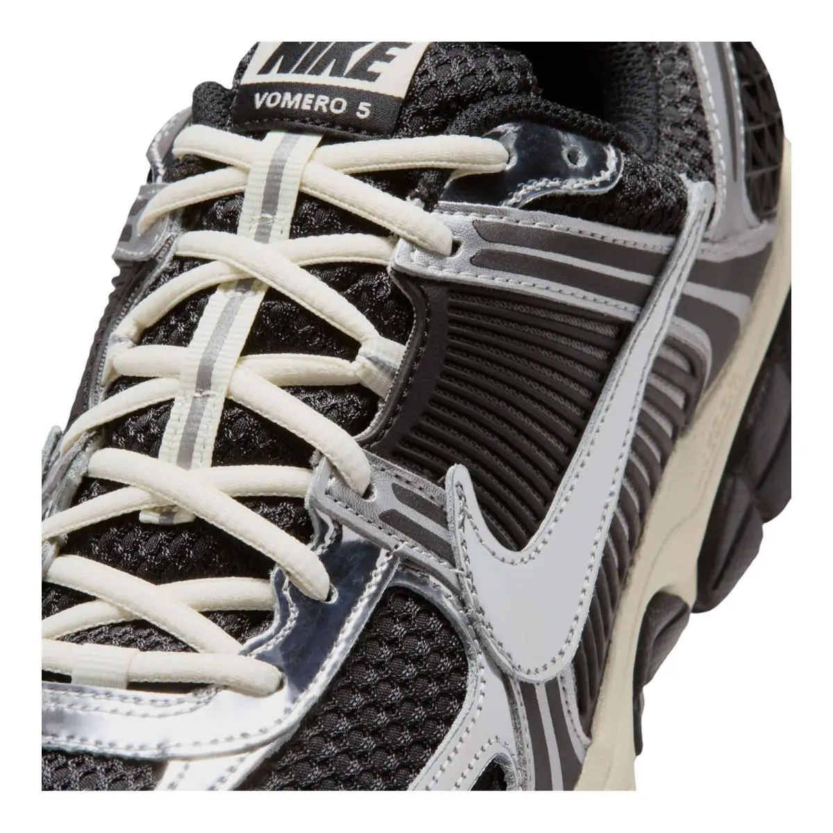 Nike shoes - NIKE Zoom Vomero 5 - Zoom Vomero - IM3486-003 - Black/Metallic Silver/Coconut Milk/Chrome 3