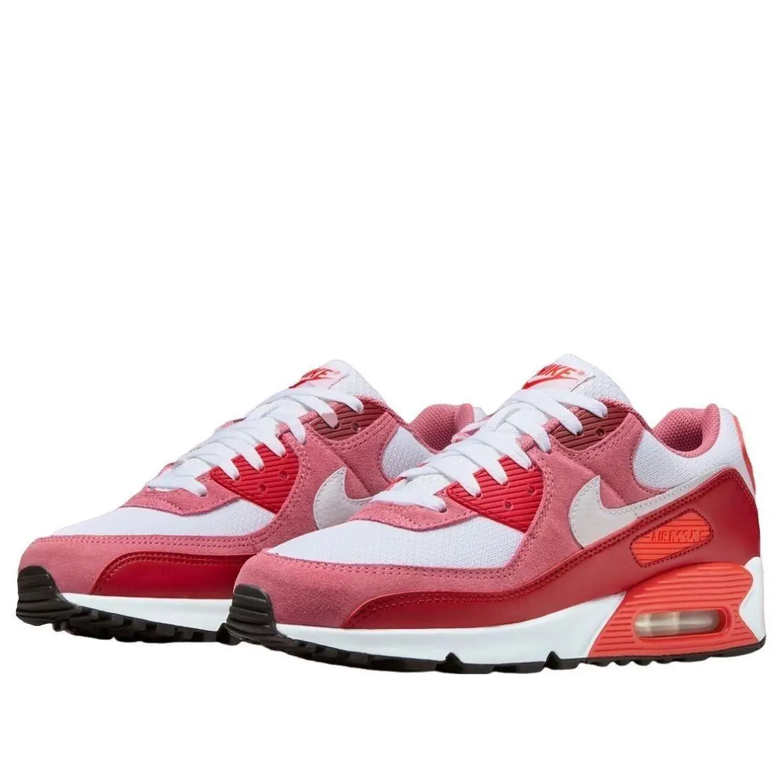Nike Air Max 90 DM0029-600 Sneakers Men`s 8 Peony White Lifestyle Shoes MEW1865