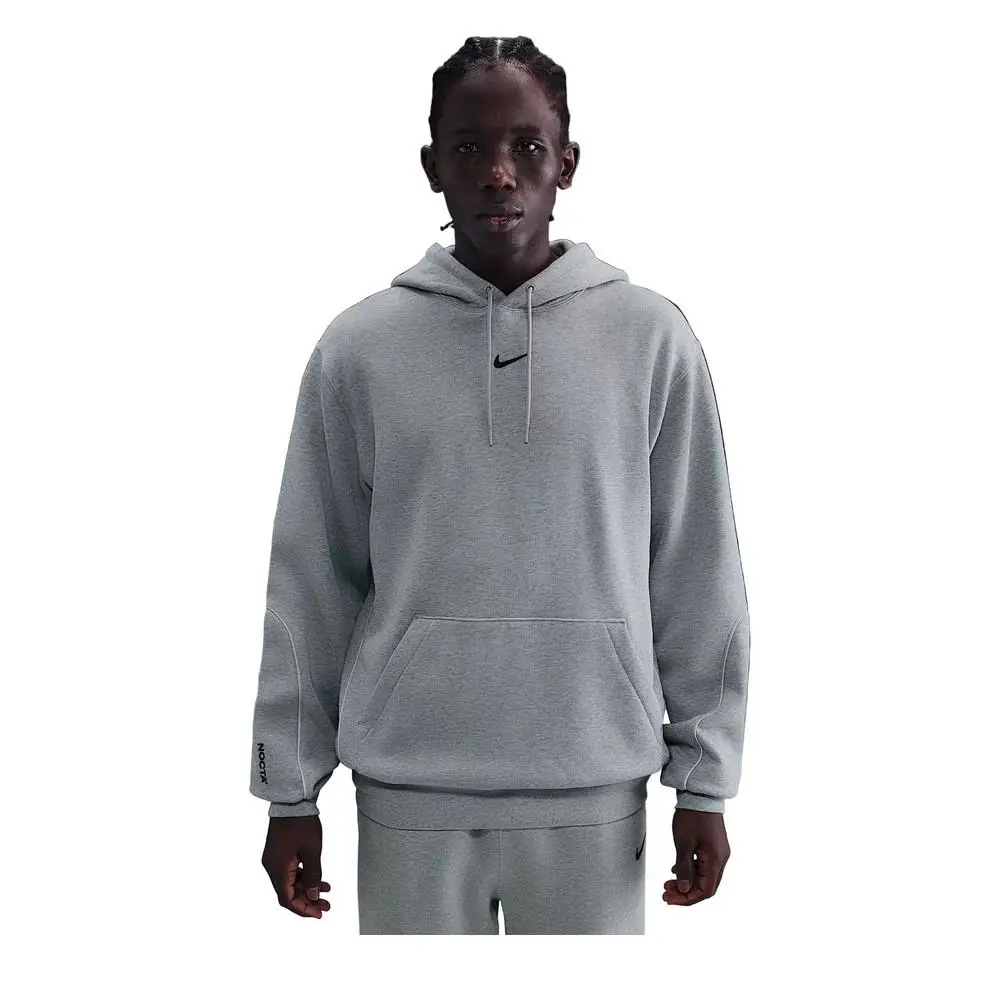 Nike clothing - Nike NOCTA Premium Fleece Hoodie Athletic Grey - Grey 7