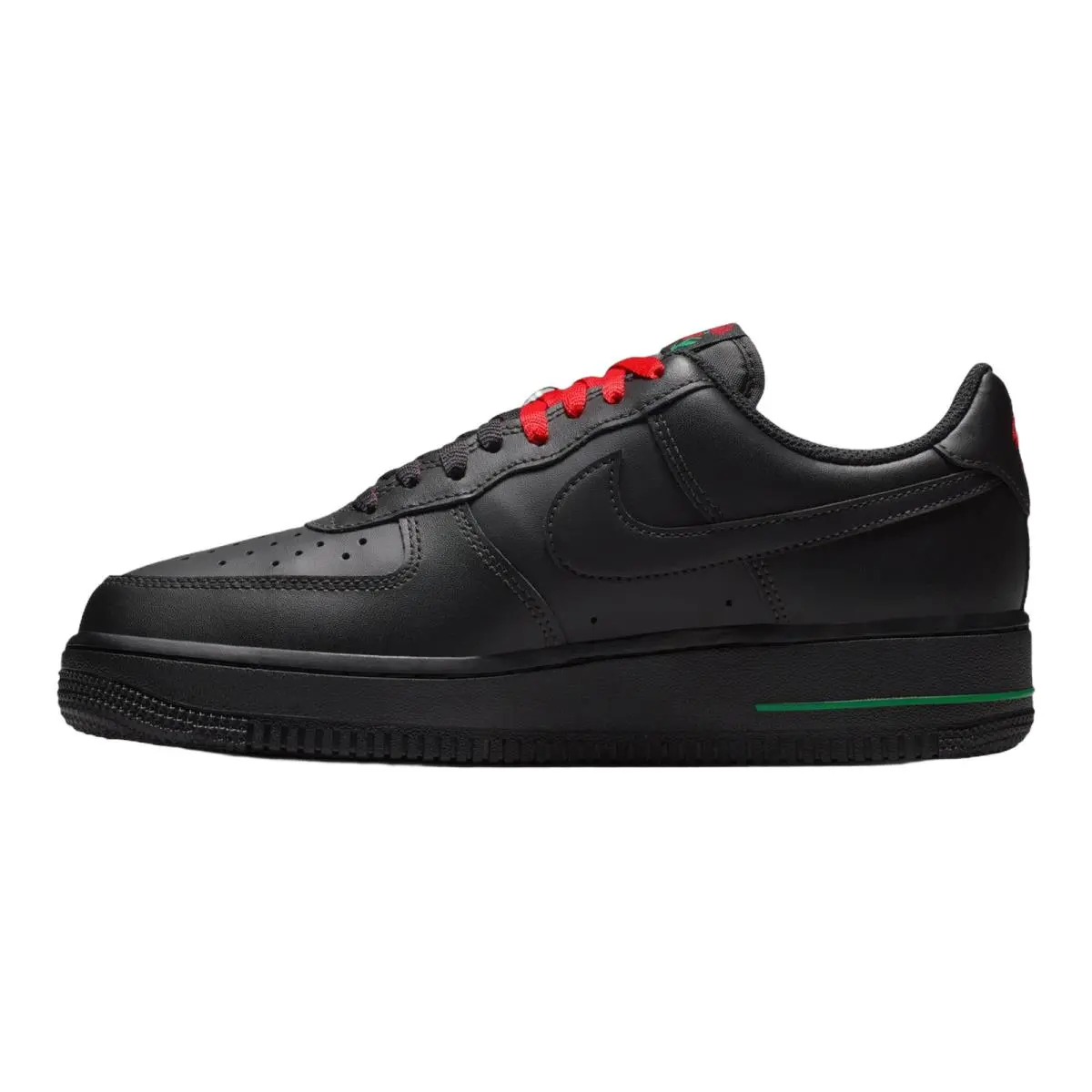 Nike shoes - NIKE Air Force 1 `07 SE - IF0498-001 - Black/Sport Red/Pine Green/Rose 3
