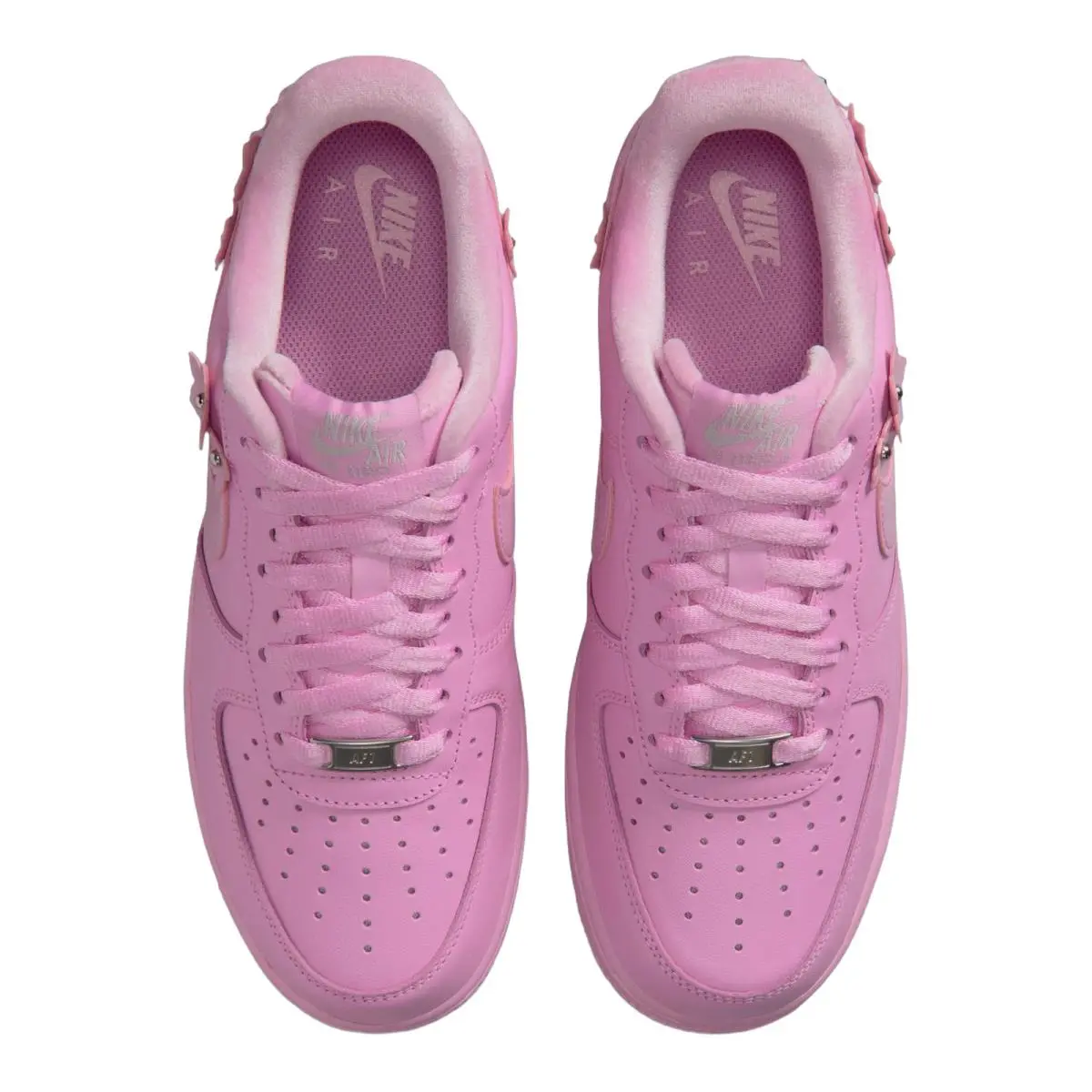 Nike shoes - NIKE Air Force 1 `07 Flower Pack - IR8637-600 - Pink Rise/Pink Foam/Metallic Silver/Pink Rise 0