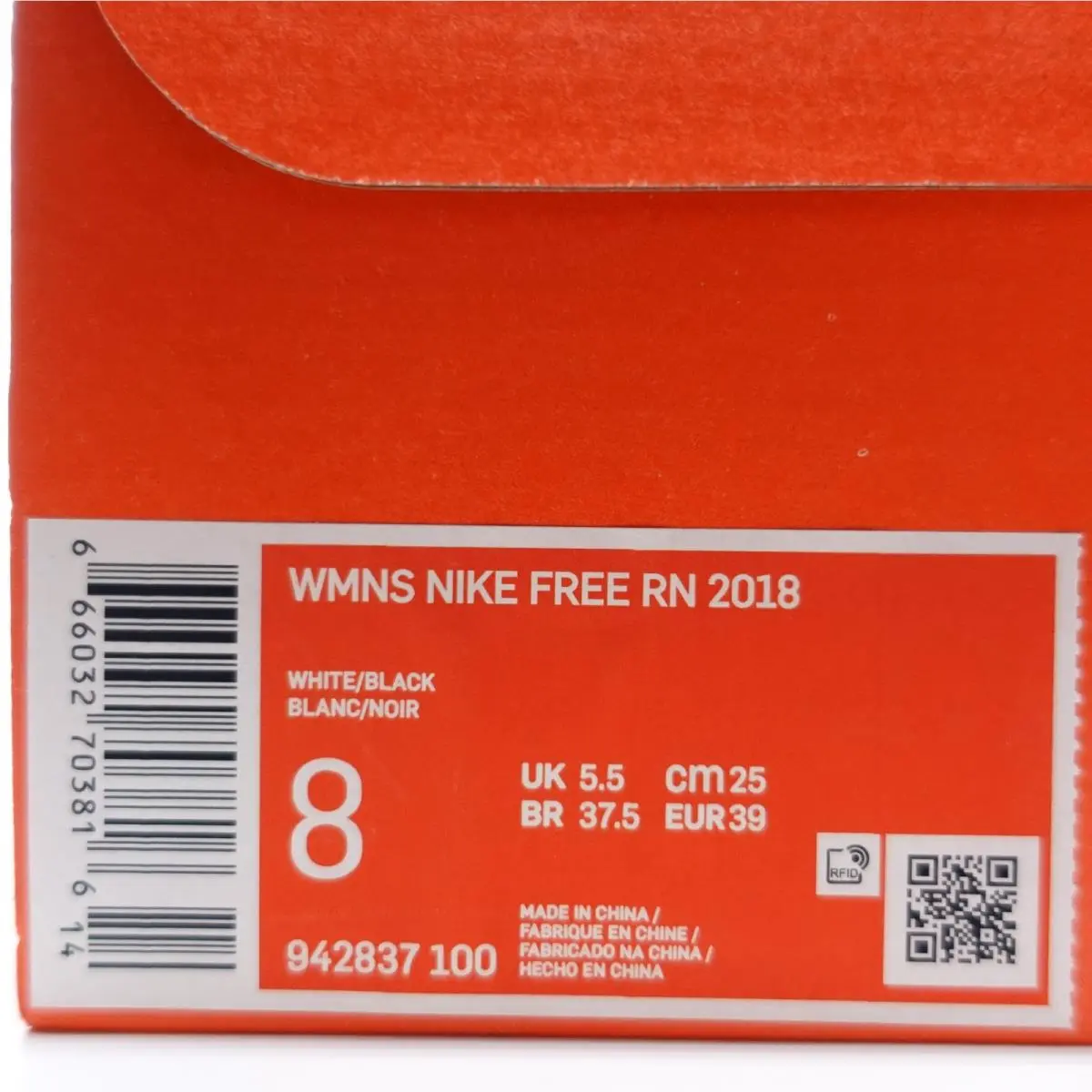 Nike shoes - Nike Free RN 2018 - Free - 942837 100 - White 6