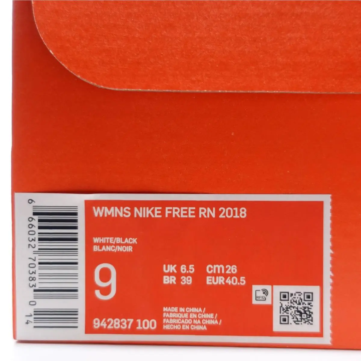 Nike shoes - Nike Free RN 2018 - Free - 942837 100 - White 10