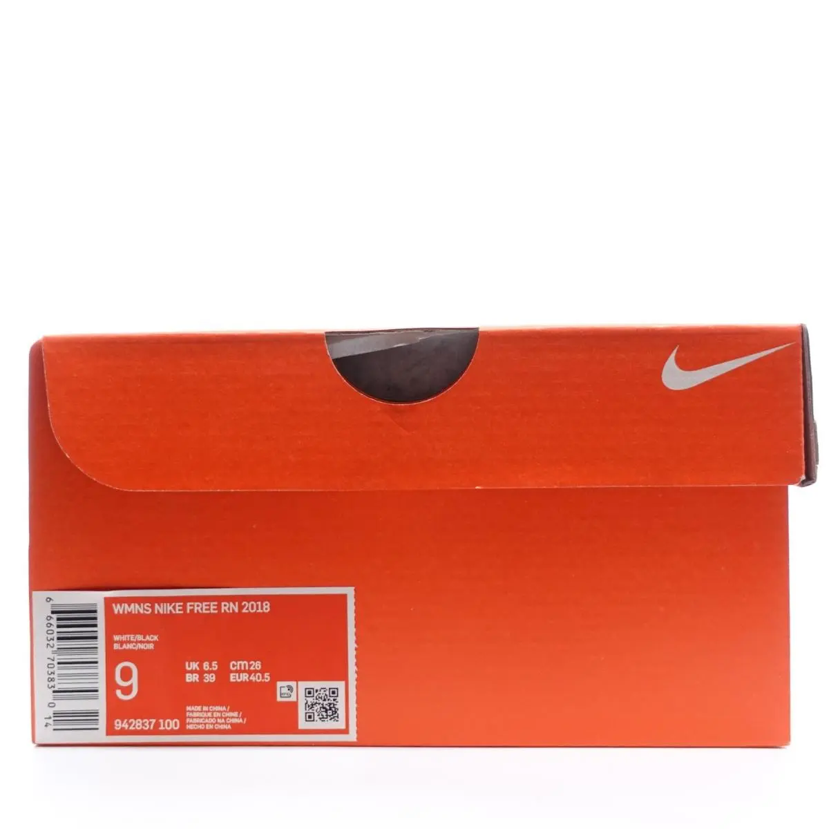 Nike shoes - Nike Free RN 2018 - Free - 942837 100 - White 9