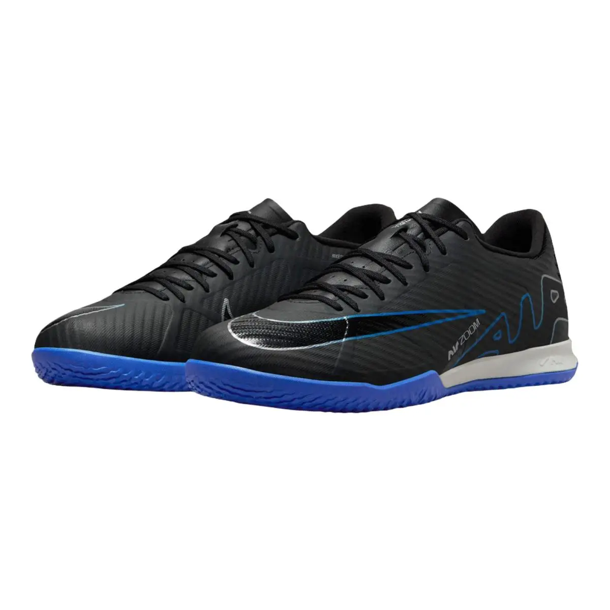Nike shoes - NIKE Mercurial Vapor 15 Adademy IC - DJ5633-040 - Black/Chrome/Hyper Royal 7