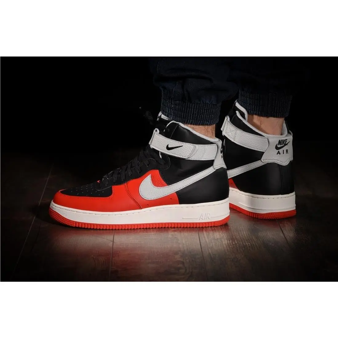Nike shoes - Nike Air Force 1 `07 LV8 - DC8870-001 - Black 2