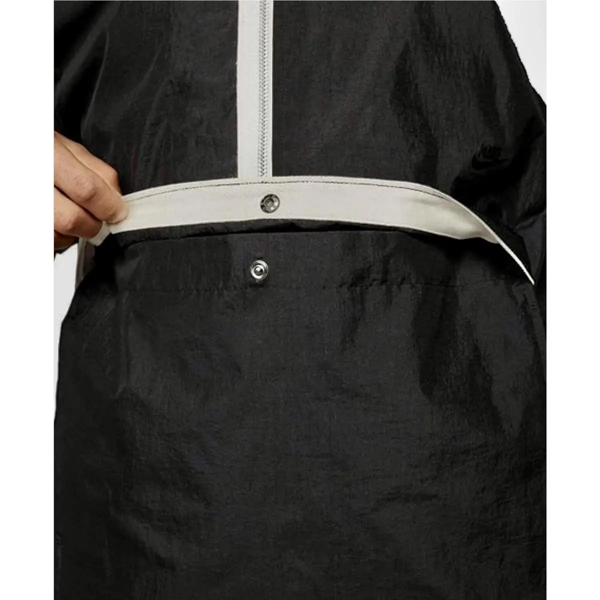 Nike clothing - Nike 1/2 Zip Pullover Anorak Windbreaker - FD4664 - Black 3