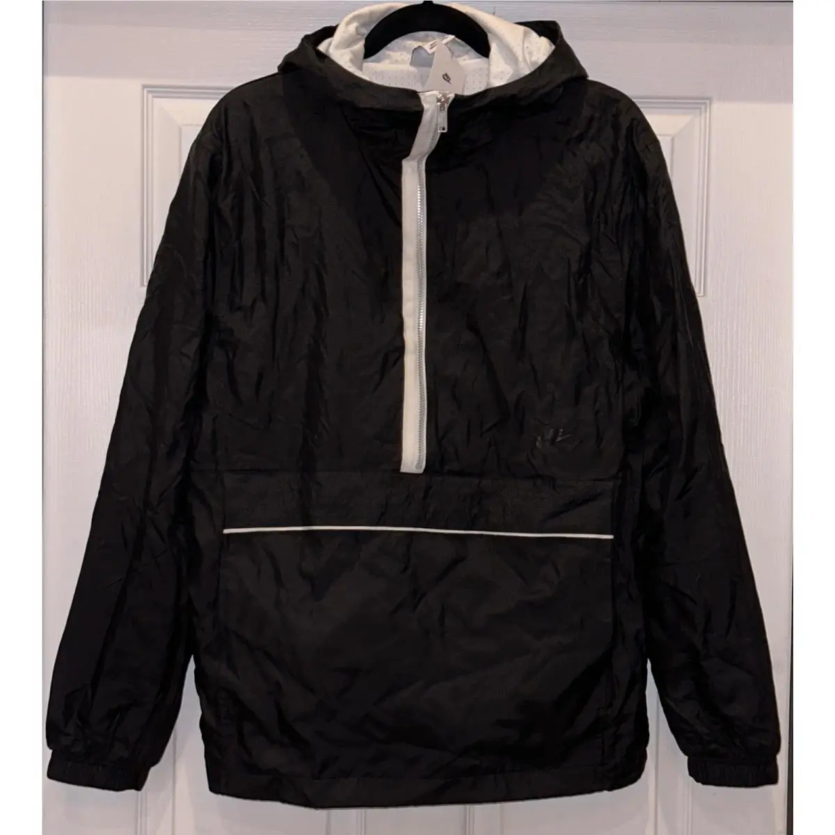 Nike clothing - Nike 1/2 Zip Pullover Anorak Windbreaker - FD4664 - Black 4