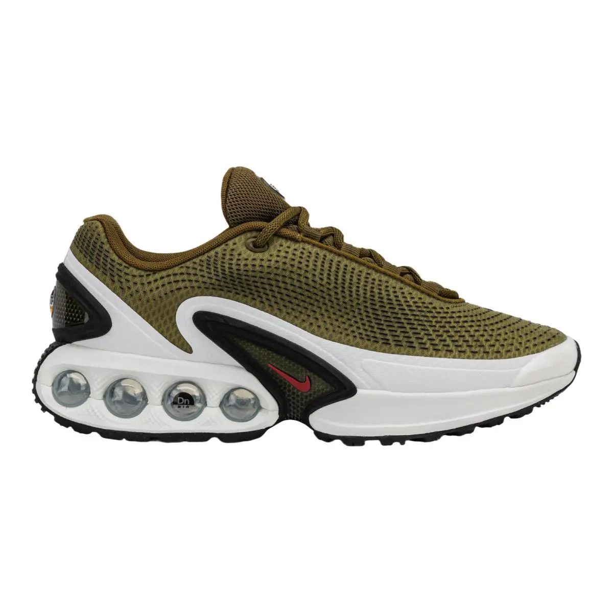 Air Max DN Everyday Casual Sneakers Shoes Mens Size 8-14 Olive Flak/Gym Red/Black/Summit White by Nike