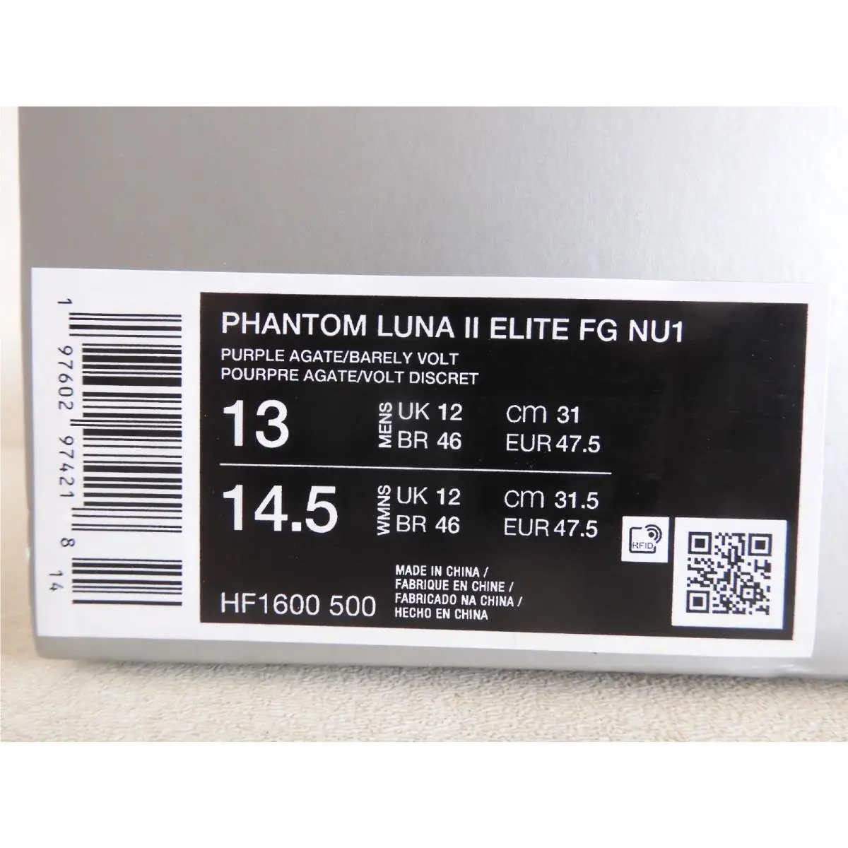 Nike shoes - Nike Phantom Luna Elite - Phantom Luna Elite - HF1600-500 - Purple 22