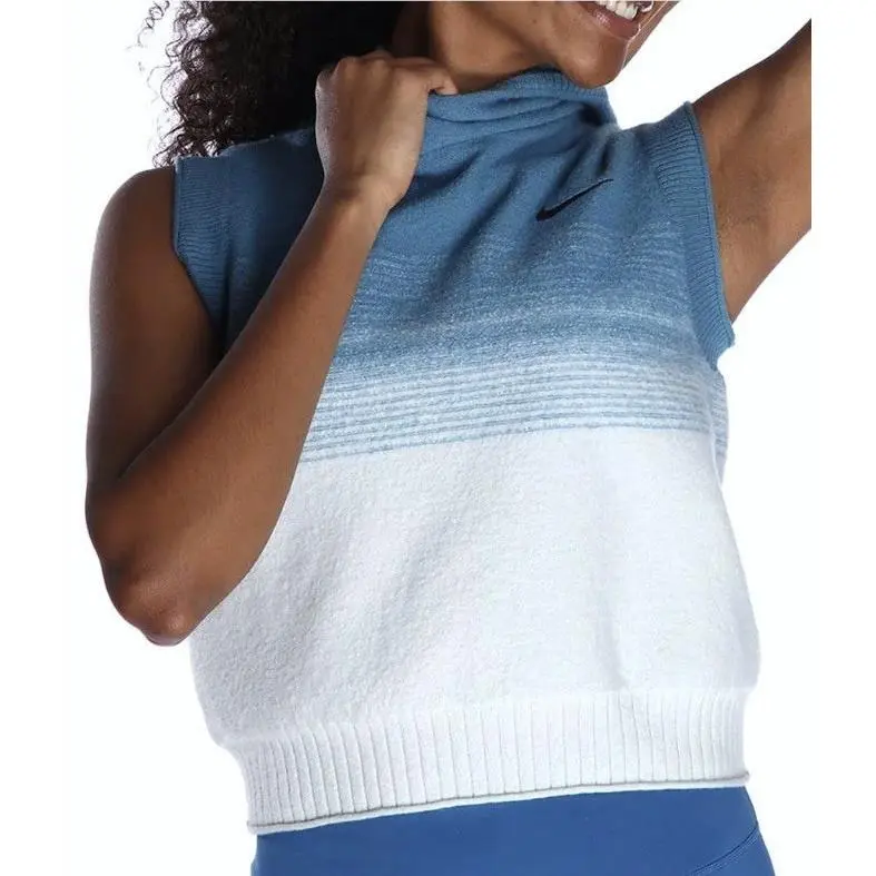Nike clothing - Nike Dri Fit Advance Run Division Hooded Vest - DX0323 - Blue, Main: Blue 8