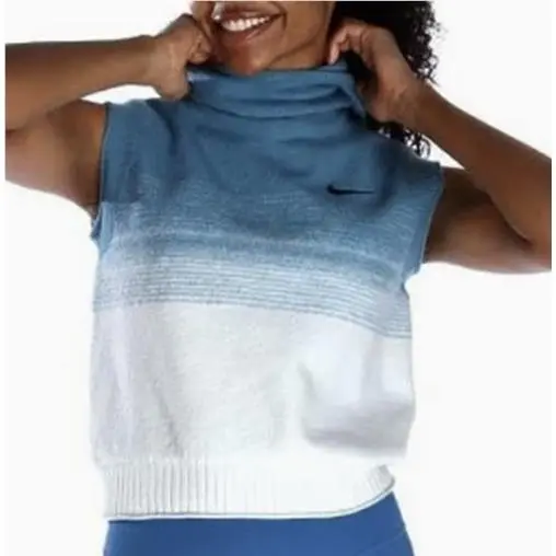 Nike clothing - Nike Dri Fit Advance Run Division Hooded Vest - DX0323 - Blue, Main: Blue 7