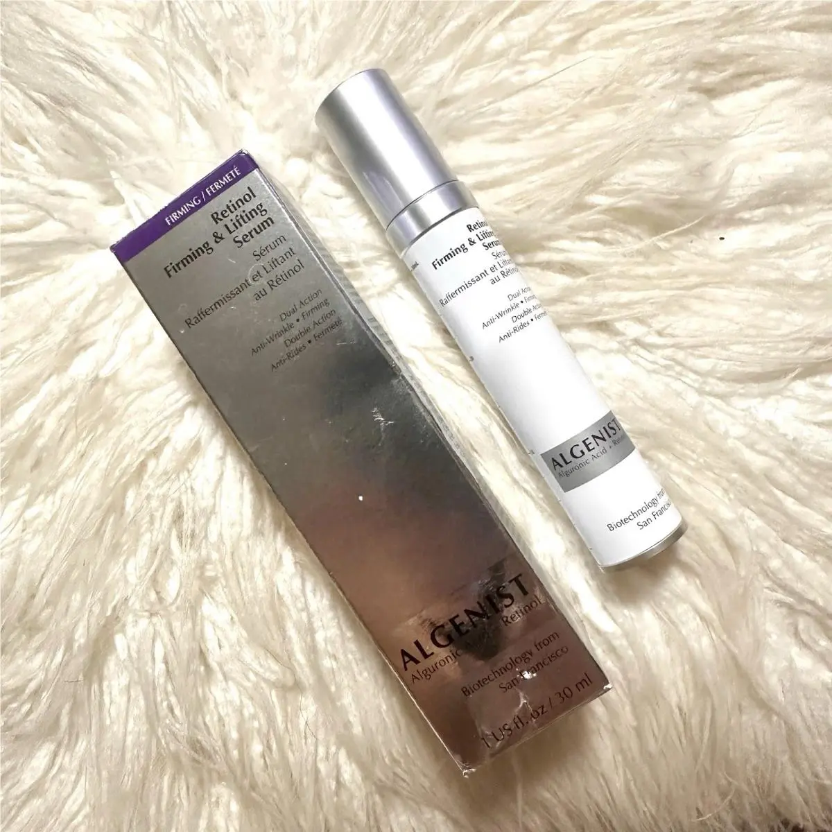 Retinol Firming and Lifting Serum Full Size 1 OZ Boxed by Algenist
