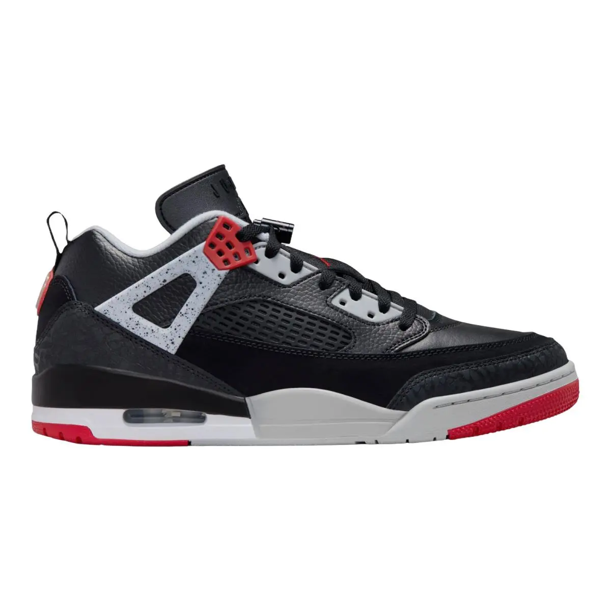 Jordan Spizike Low Multi Size Lifestyle Sneakers Mens Size 8-14 Black/Wolf Grey/White/Gym Red by Nike
