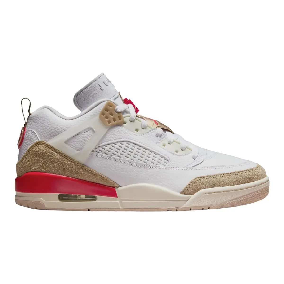 Jordan Spizike Low Multi Size Lifestyle Sneakers Mens Size 8-14 White/Desert Camo/Sail/Fire Red by Nike