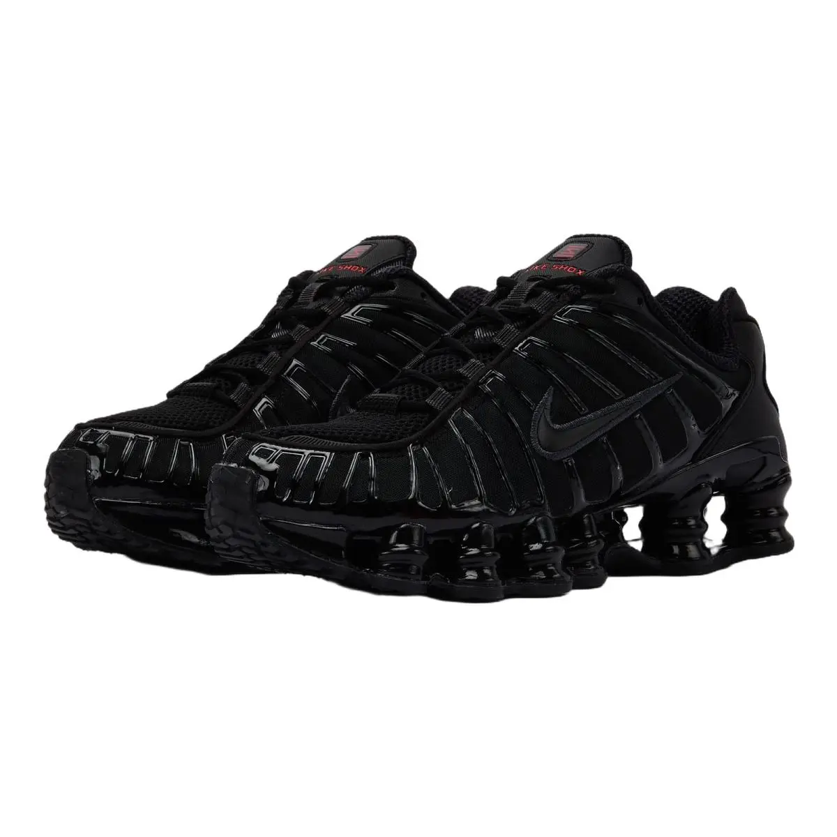 Nike shoes - NIKE Shox TL - Shox - Black/Black-Metallic Hematite-Max Orange 0