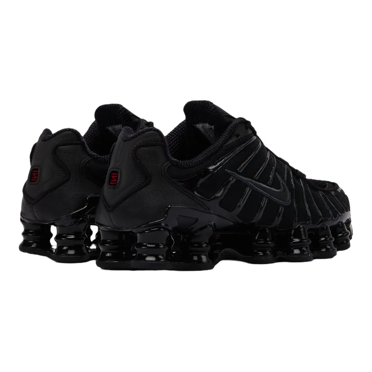 Nike shoes - NIKE Shox TL - Shox - Black/Black-Metallic Hematite-Max Orange 6