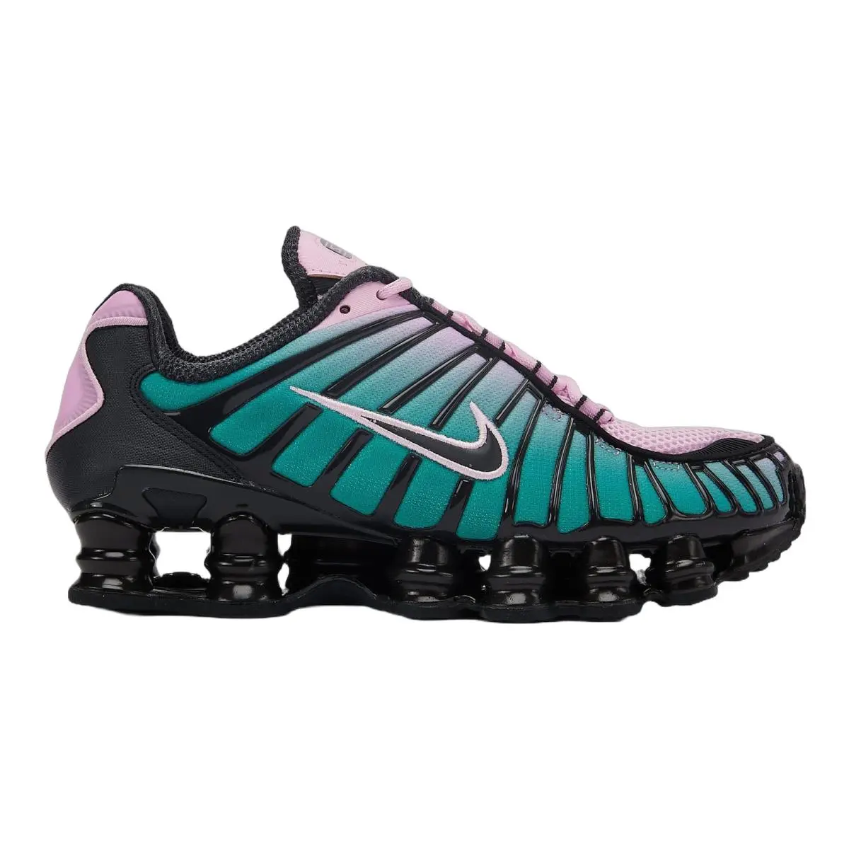 Nike shoes - NIKE Shox TL - Shox - Black/Black-Metallic Hematite-Max Orange 9