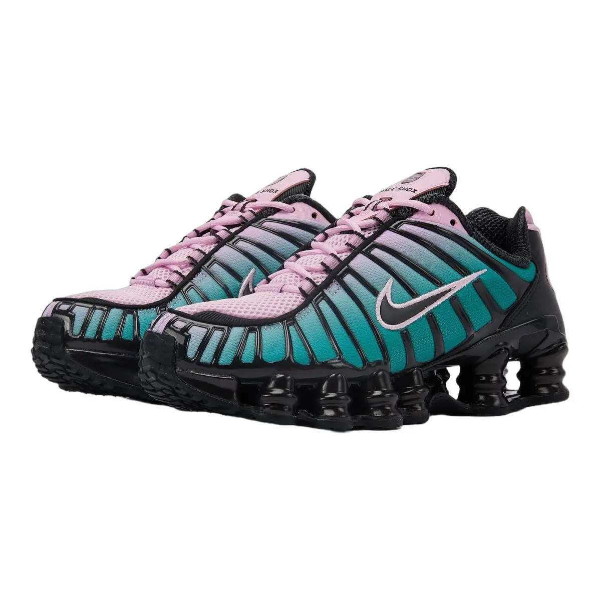 Nike shoes - NIKE Shox TL - Shox - Black/Black-Metallic Hematite-Max Orange 10