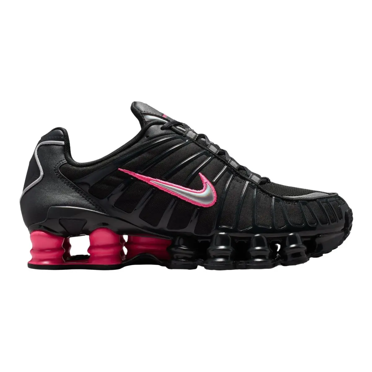 Nike shoes - NIKE Shox TL - Shox - Black/Black-Metallic Hematite-Max Orange 14