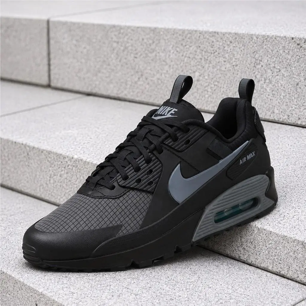 Nike shoes - Nike Air Max 90 - Air Max - 101908-003 - Black/Wolf Grey/Anthracite 7