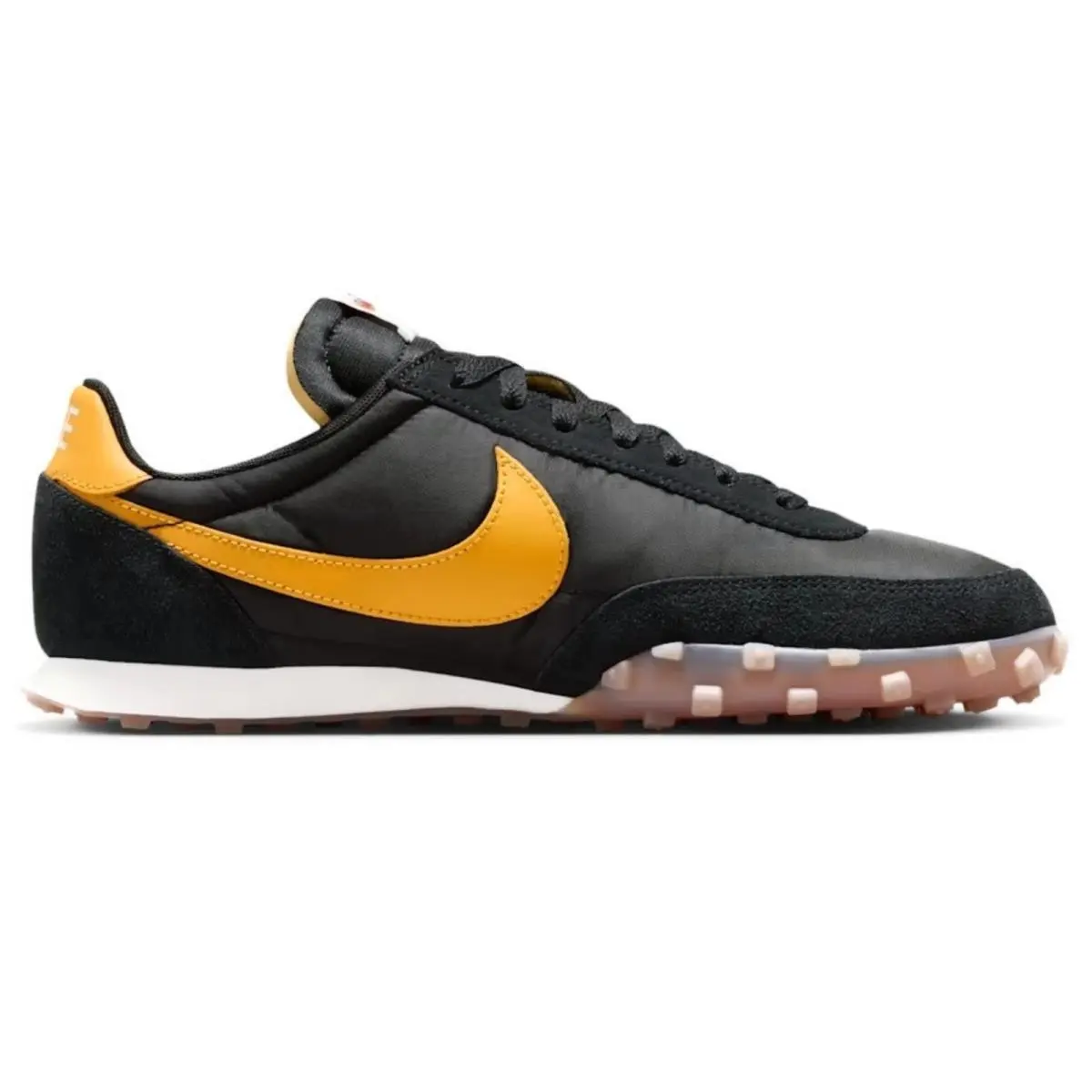 Nike shoes - Nike Waffle Racer - Waffle Racer - Black, Maufacturer: Black/Sail/Gum Medium Brown/University Gold 3