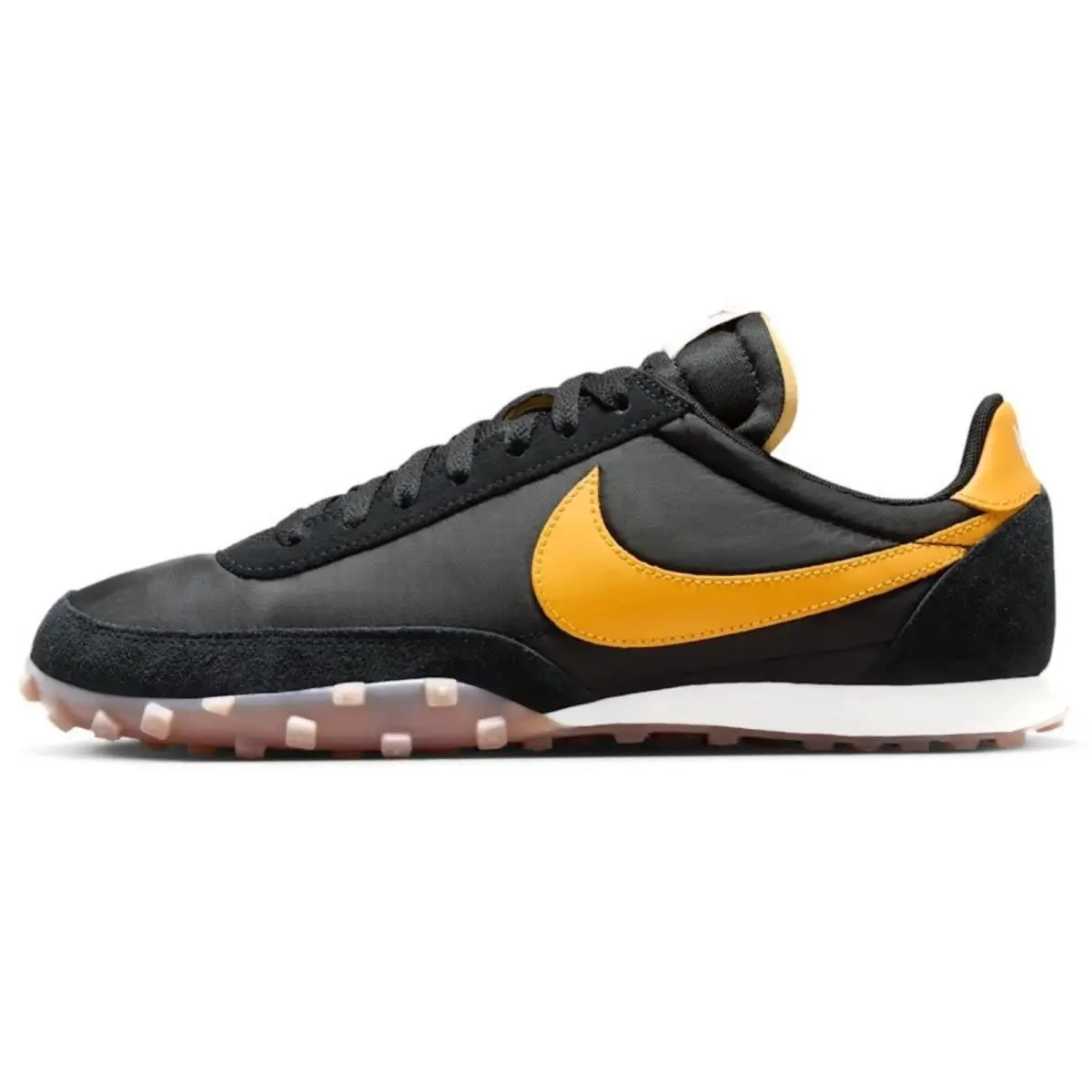 Nike shoes - Nike Waffle Racer - Waffle Racer - Black, Maufacturer: Black/Sail/Gum Medium Brown/University Gold 5
