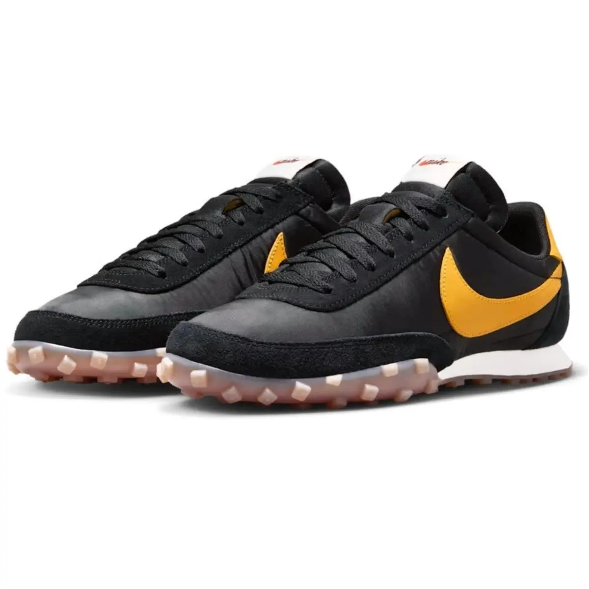Nike shoes - Nike Waffle Racer - Waffle Racer - Black, Maufacturer: Black/Sail/Gum Medium Brown/University Gold 18