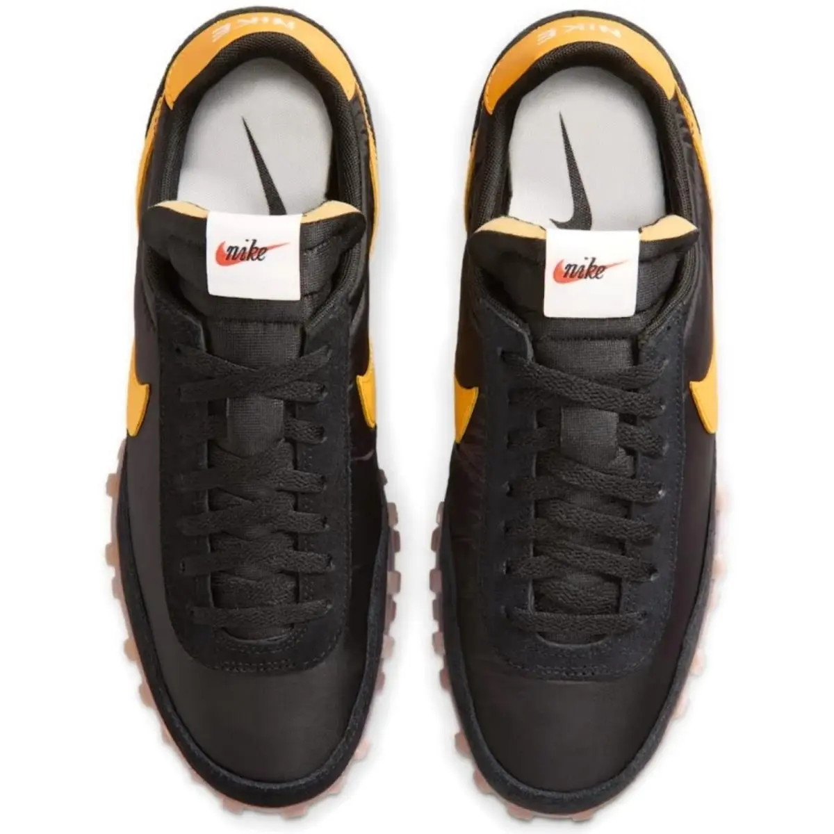 Nike shoes - Nike Waffle Racer - Waffle Racer - Black, Maufacturer: Black/Sail/Gum Medium Brown/University Gold 29
