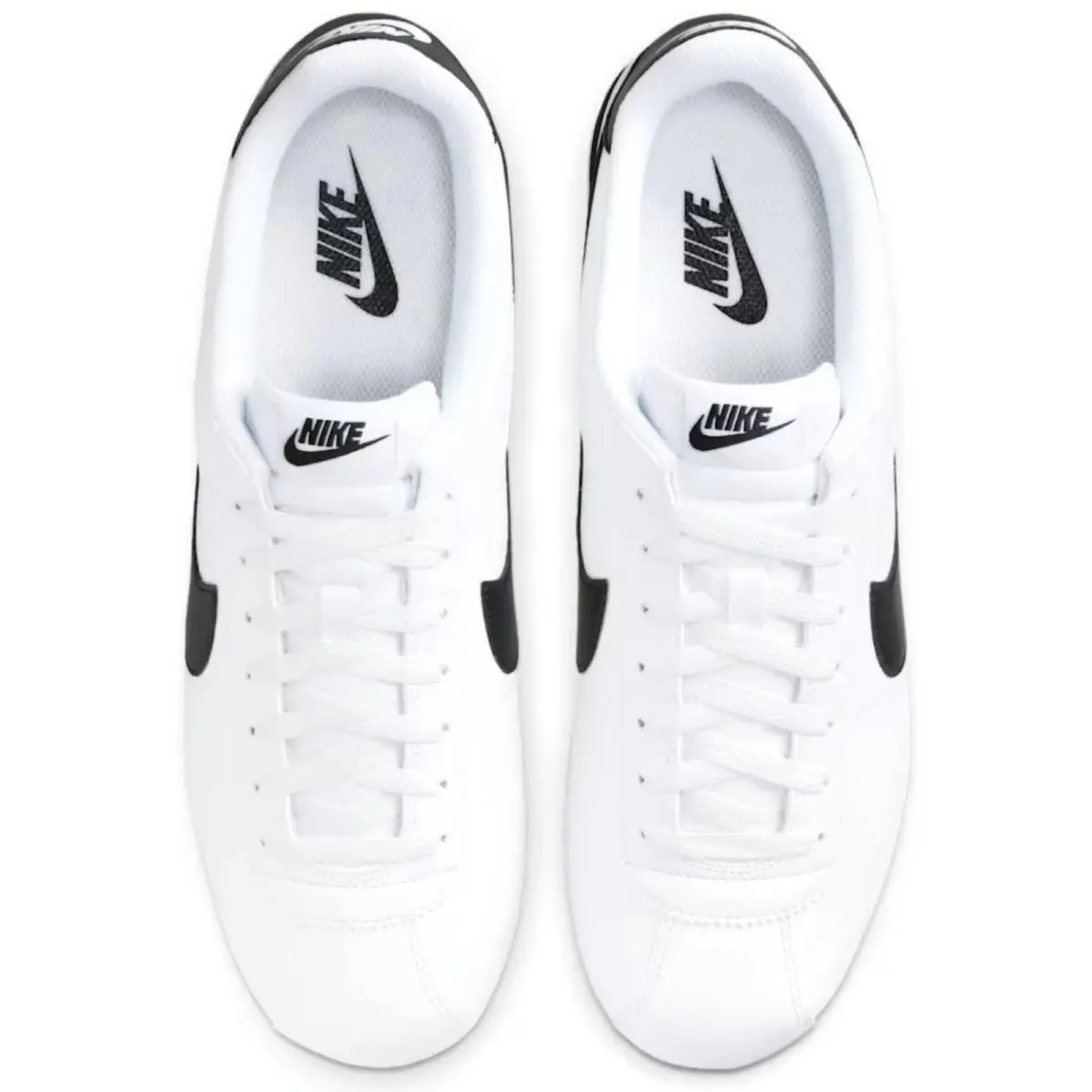 Nike shoes - Nike Cortez Leather - Cortez Leather - White, Maufacturer: White/Black 7