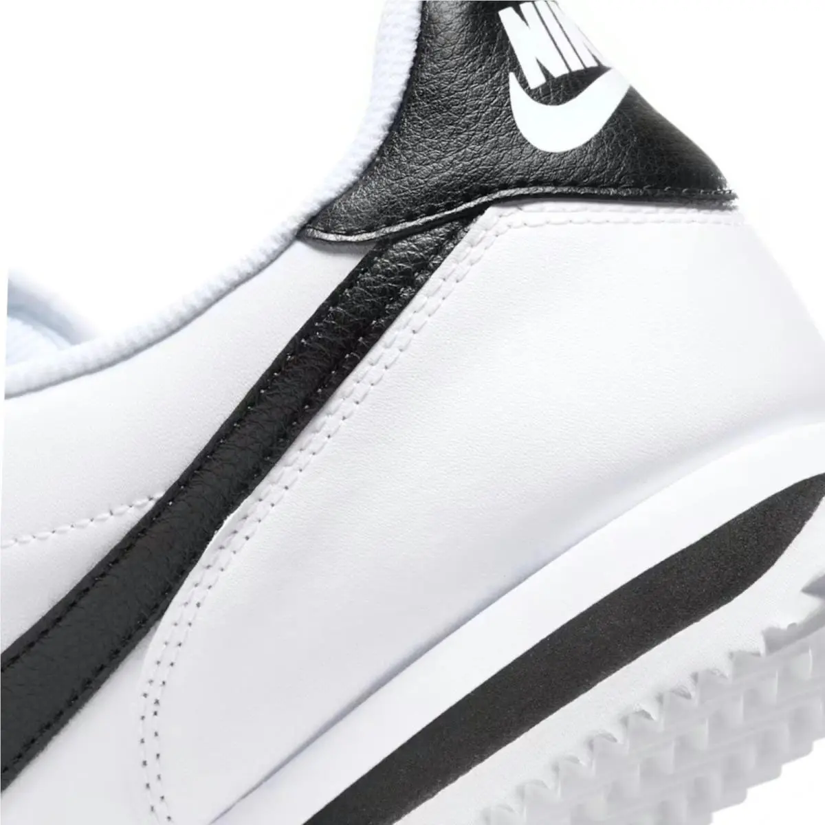 Nike shoes - Nike Cortez Leather - Cortez Leather - White, Maufacturer: White/Black 22
