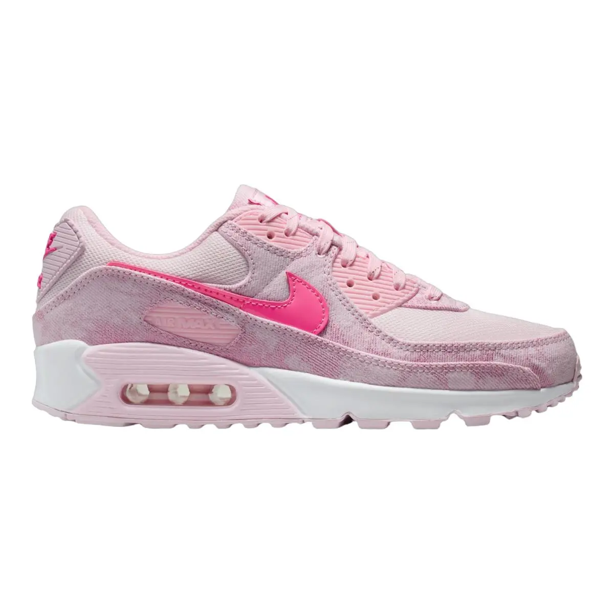 Air Max 90 Everyday Casual Sneakers Shoes Womens Size 5-11 Pink Foam/Pinksicle/Pearl Pink/White by Nike