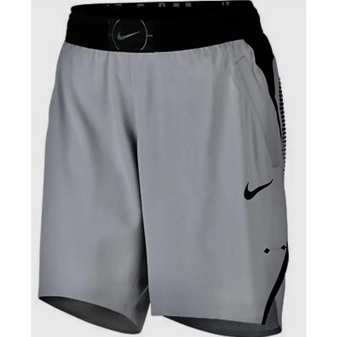 Nike Aeroswift Mobility Grey Black Lightweight Basketball Shorts Womens XS