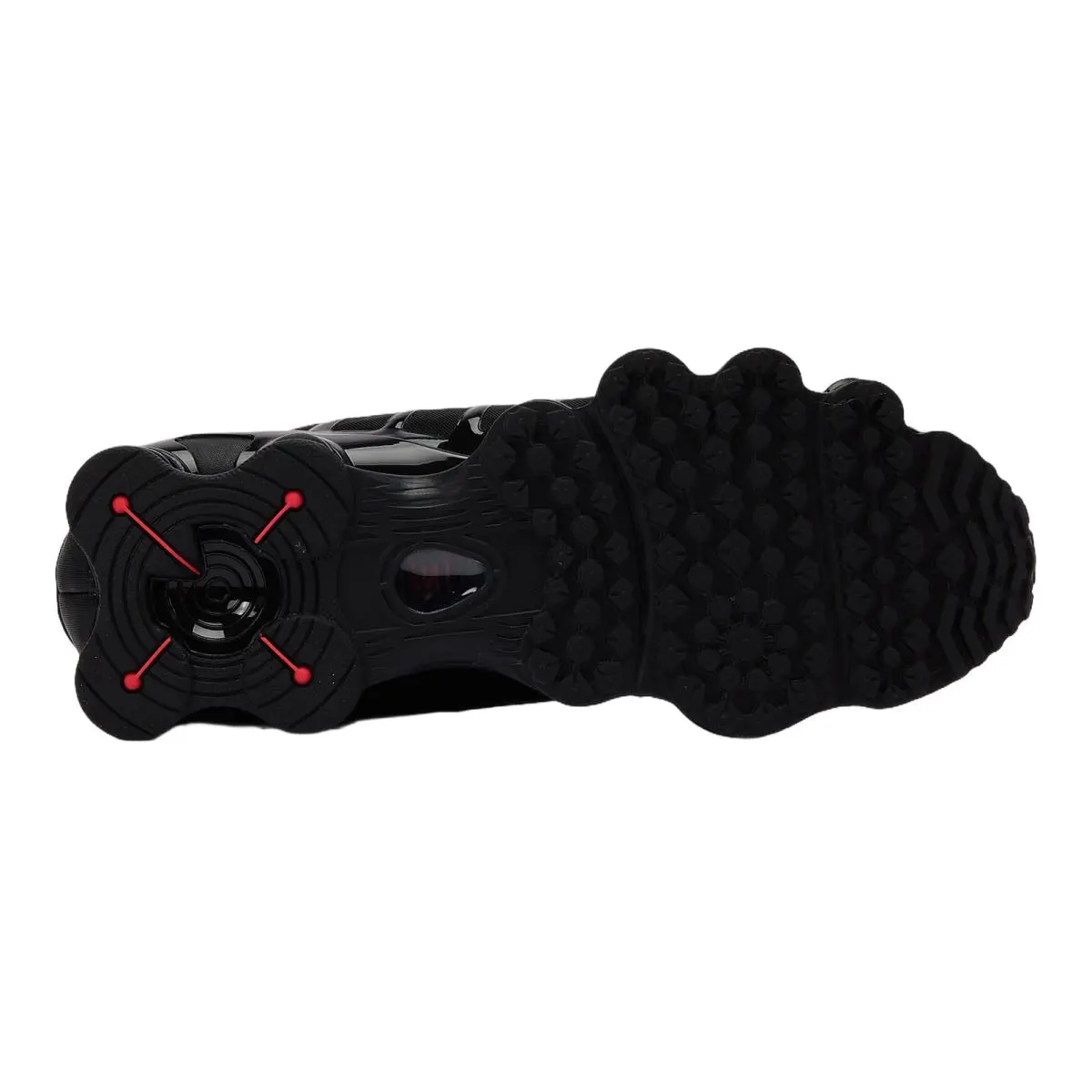Nike shoes - Nike Shox Tl - Shox - AV3595-002 - Black/Black-Metallic Hematite-Max Orange 8