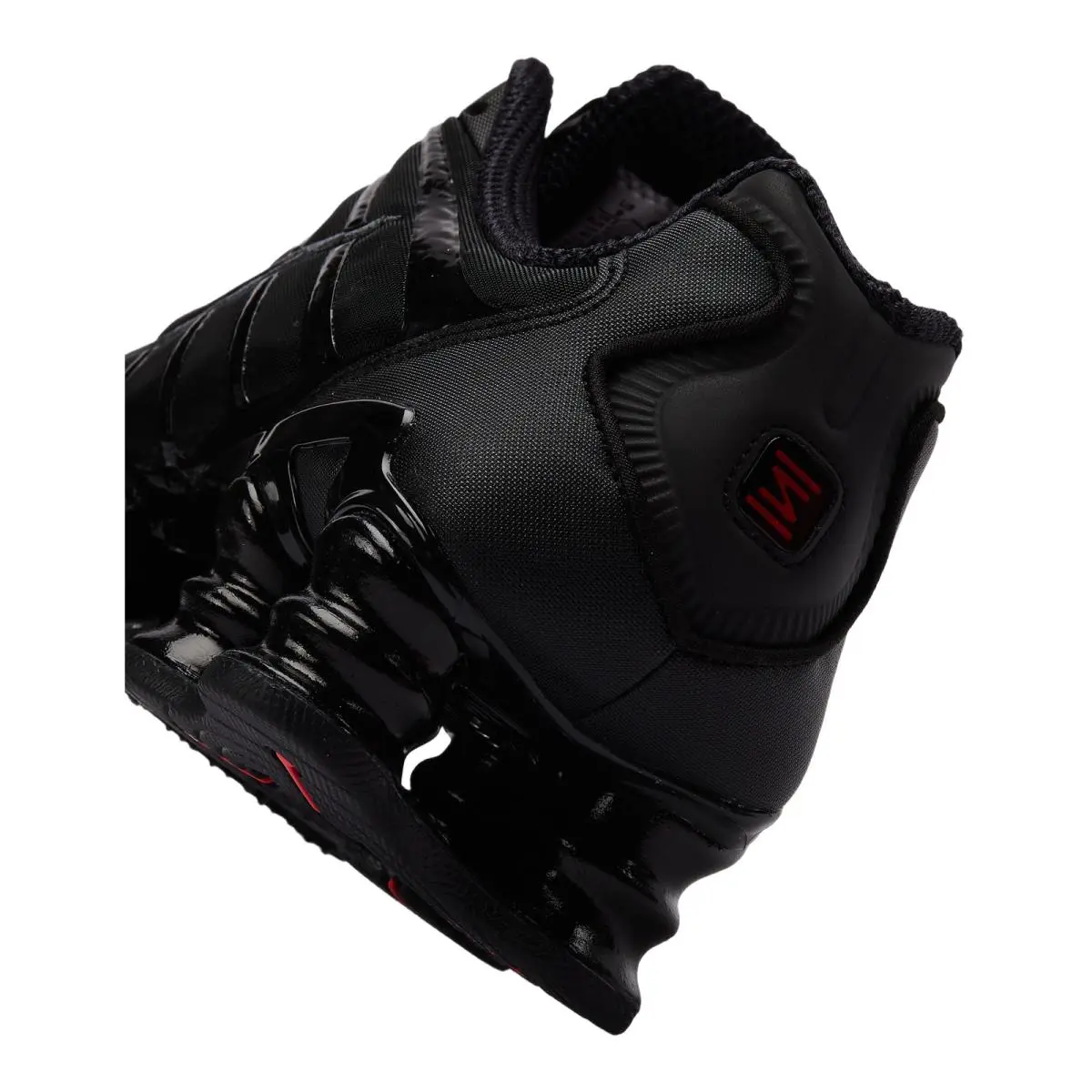 Nike shoes - Nike Shox Tl - Shox - AV3595-002 - Black/Black-Metallic Hematite-Max Orange 9