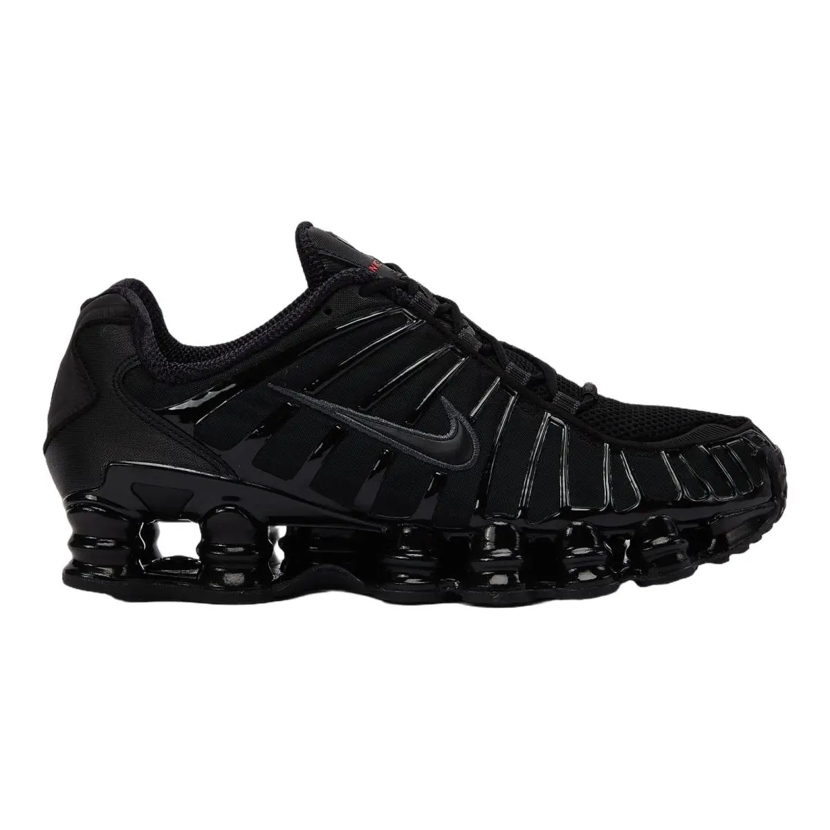 Nike shoes - Nike Shox Tl - Shox - AV3595-002 - Black/Black-Metallic Hematite-Max Orange 5