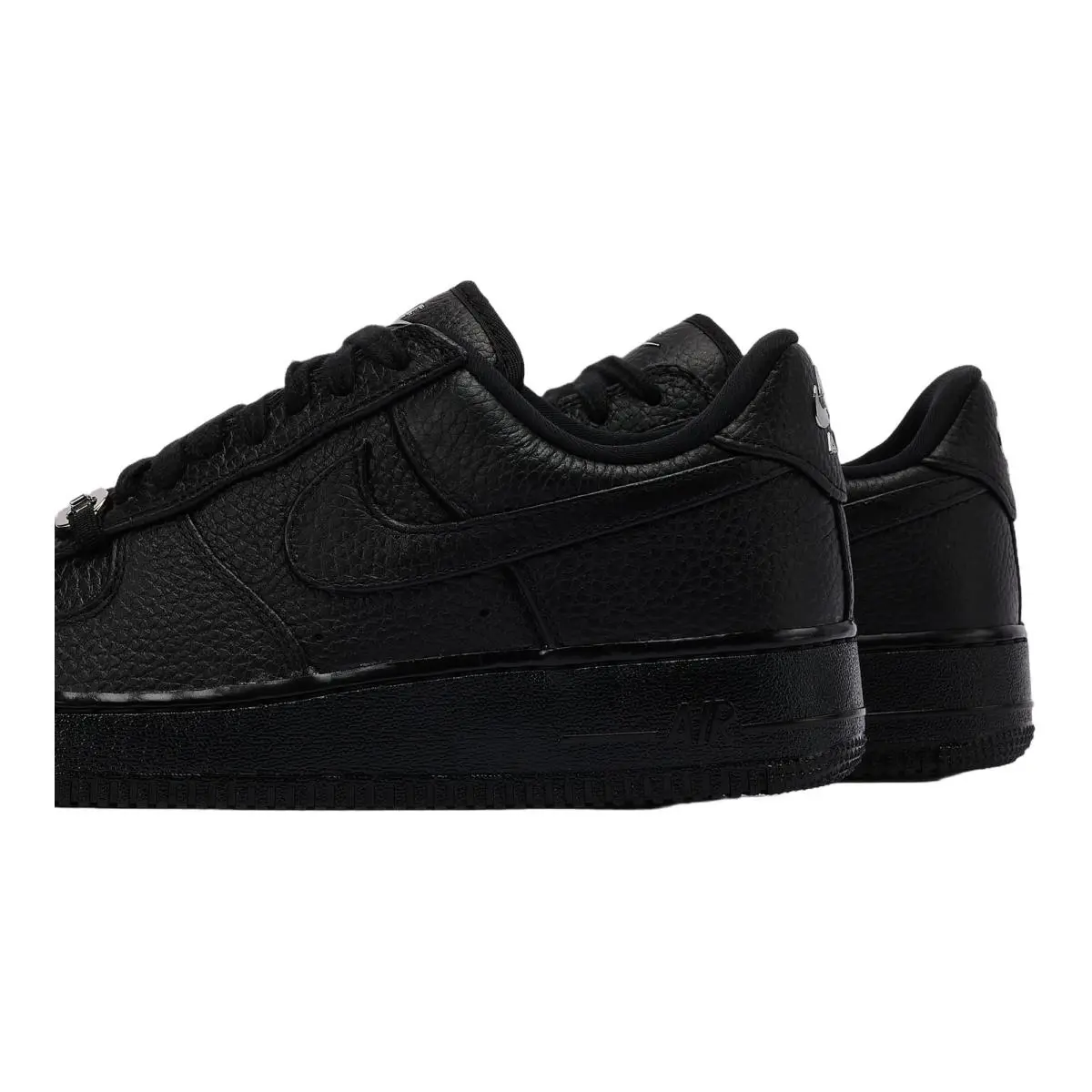 Nike shoes - NIKE Air Force 1 Low Retro Black Leather - IM5754-001 - Black 4