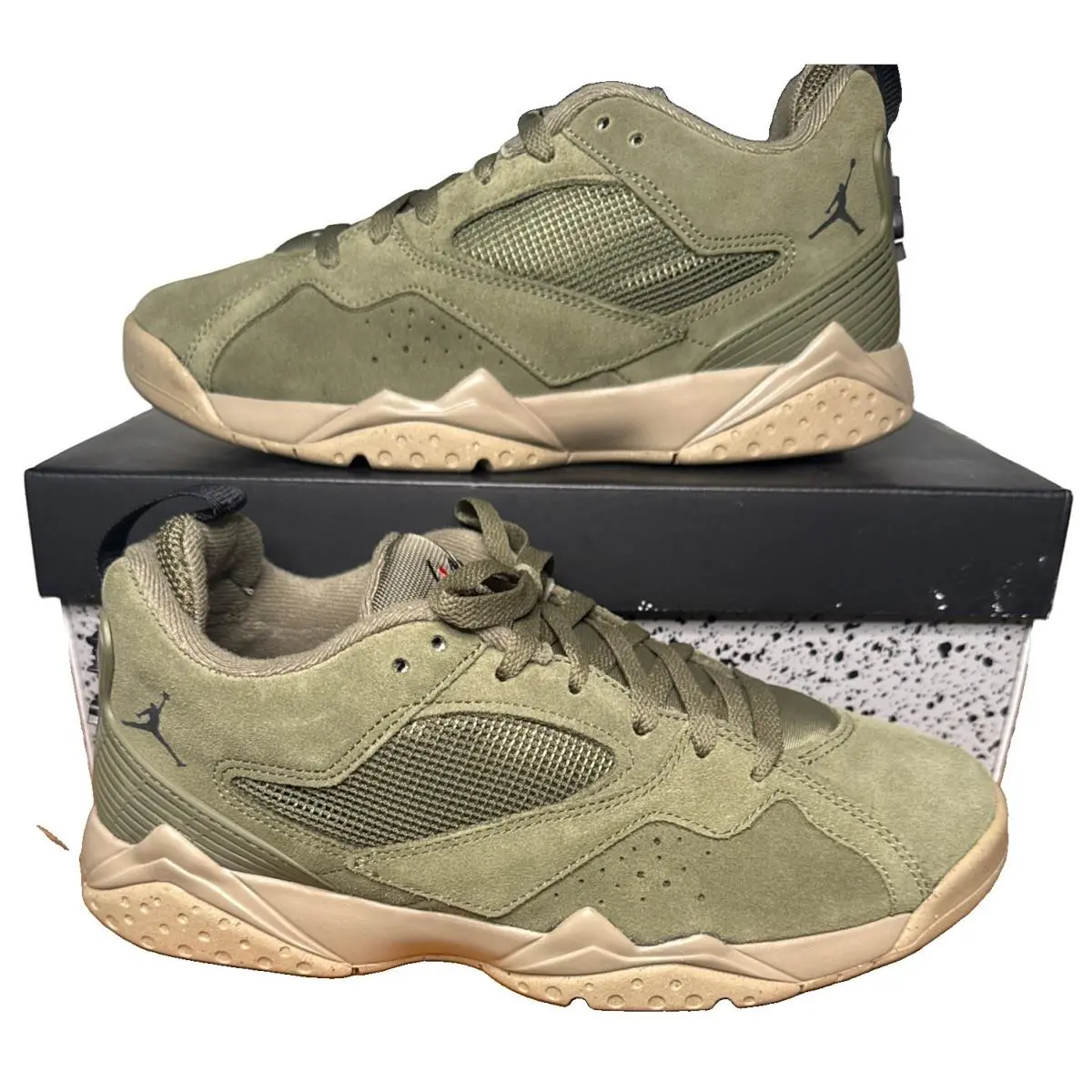 Nike shoes - Jordan MVP 92 - MVP - HQ3950-201 - Medium Olive/Black/Khaki (UPC: 0198482654207) 0