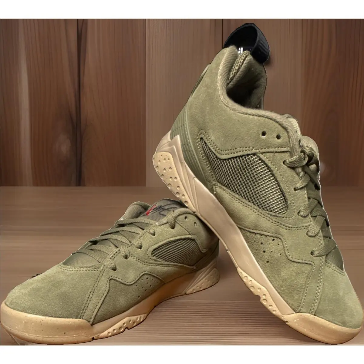 Nike shoes - Jordan MVP 92 - MVP - HQ3950-201 - Medium Olive/Black/Khaki (UPC: 0198482654207) 10