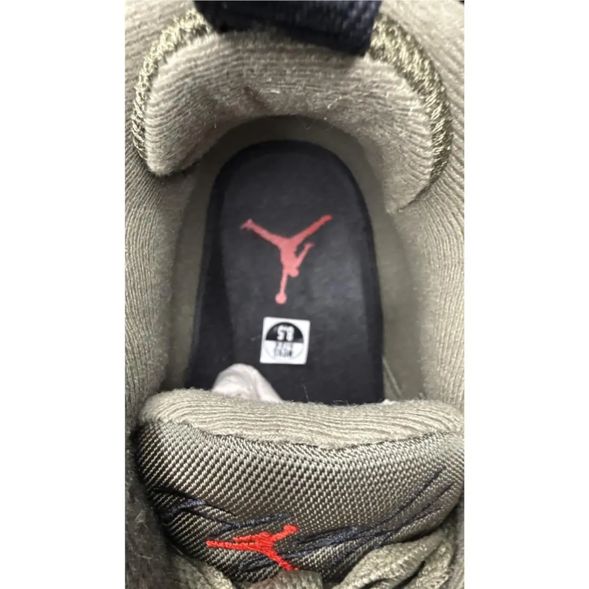 Nike shoes - Jordan MVP 92 - MVP - HQ3950-201 - Medium Olive/Black/Khaki (UPC: 0198482654207) 13