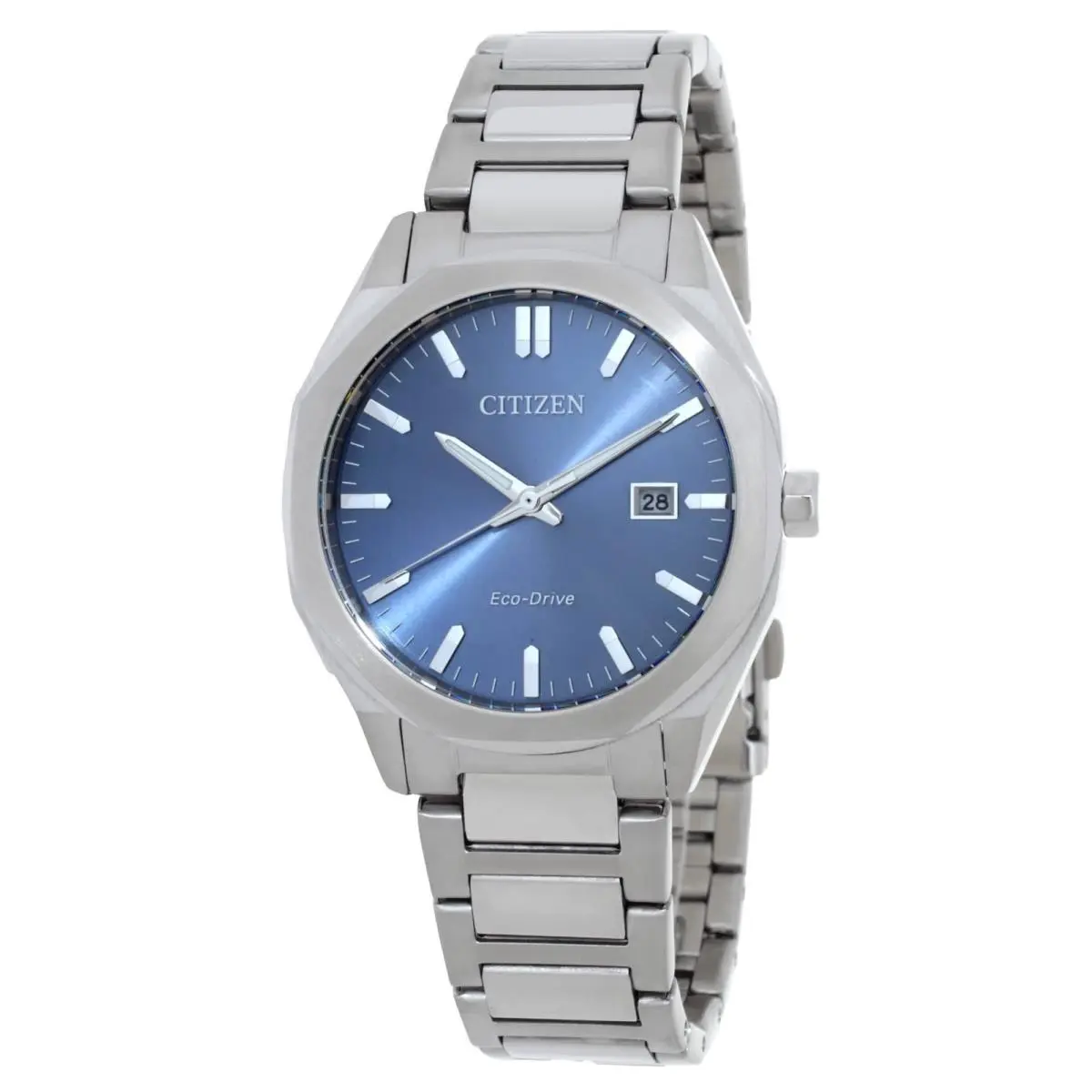 Octangle Eco-drive Blue Dial Men`s Watch BM7620-83M by Citizen